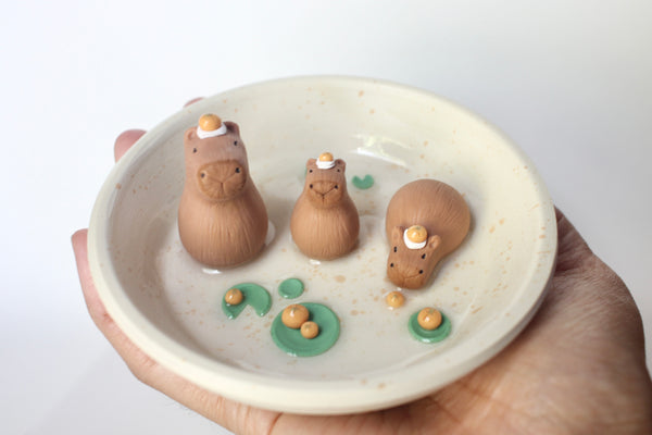 Yuzu Capybara Onsen Dish