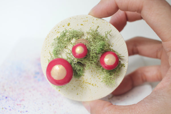 Mossy Shroom Family (Red)